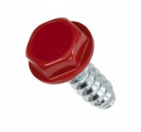 14A X 1 UNSL HWH SMS ZINC 7/16 AF PT.RED